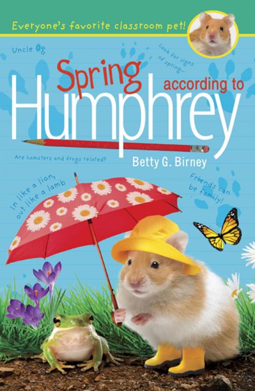 Cover of the book Spring According to Humphrey by Betty G. Birney, Penguin Young Readers Group