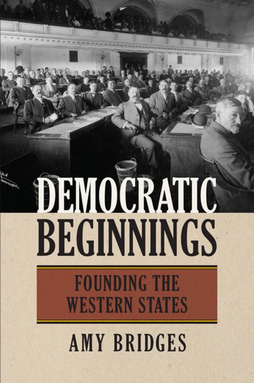 Cover of the book Democratic Beginnings by Amy Bridges, University Press of Kansas