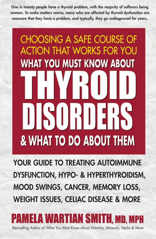 Cover of the book What You Must Know About Thyroid Disorders and What to Do About Them by Pamela Wartian Smith, MD, Square One Publishers