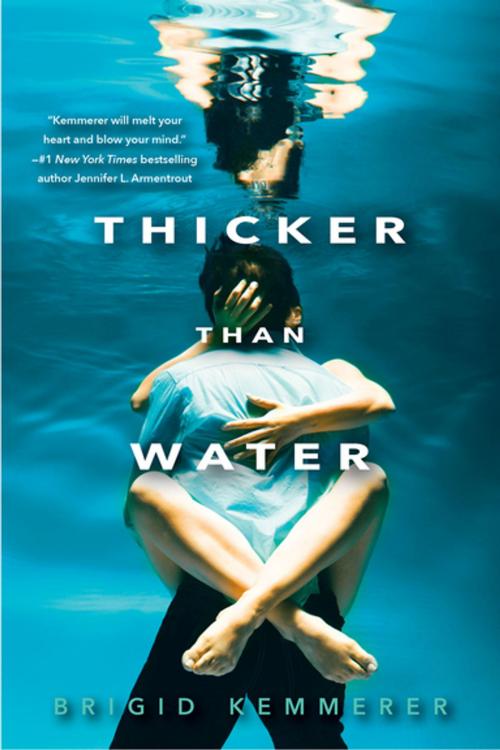 Cover of the book Thicker Than Water by Brigid Kemmerer, Kensington Books