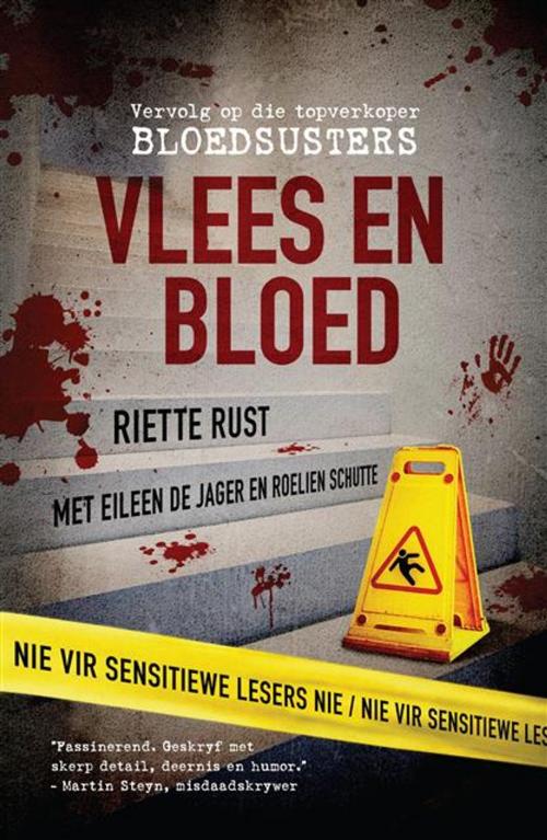 Cover of the book Vlees en bloed by Riette Rust, LAPA Uitgewers