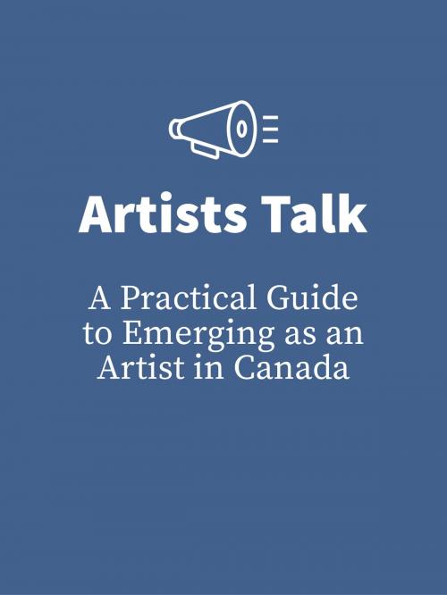 Cover of the book Artists Talk by Annie Briard, April Britski, CARFAC BC