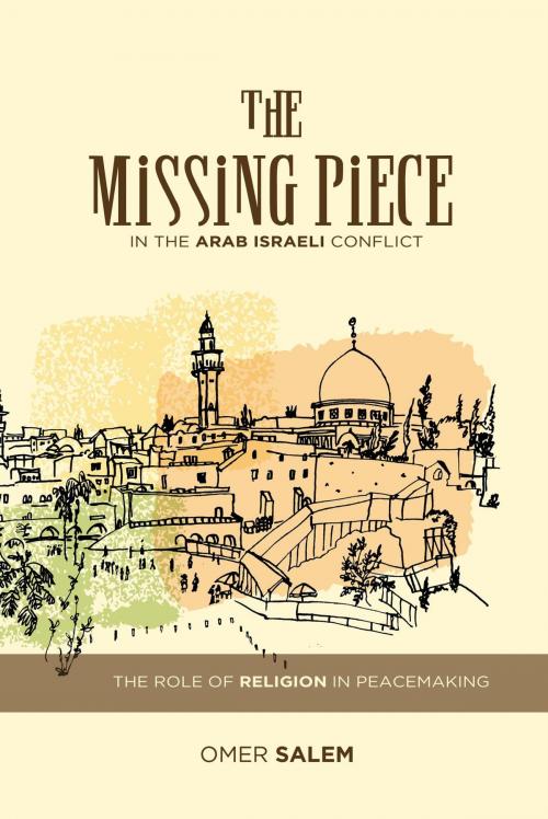 Cover of the book The Missing Peace by Omer Salem, Timmyroland design