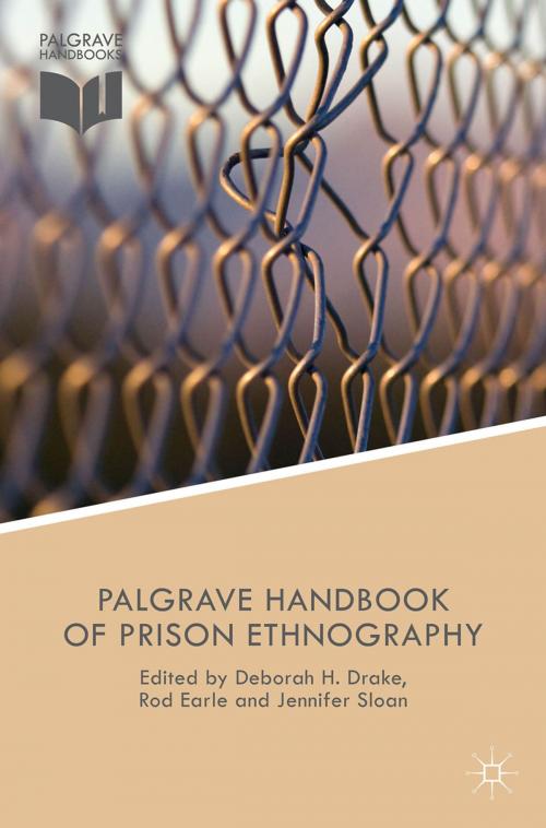 Cover of the book The Palgrave Handbook of Prison Ethnography by , Palgrave Macmillan UK