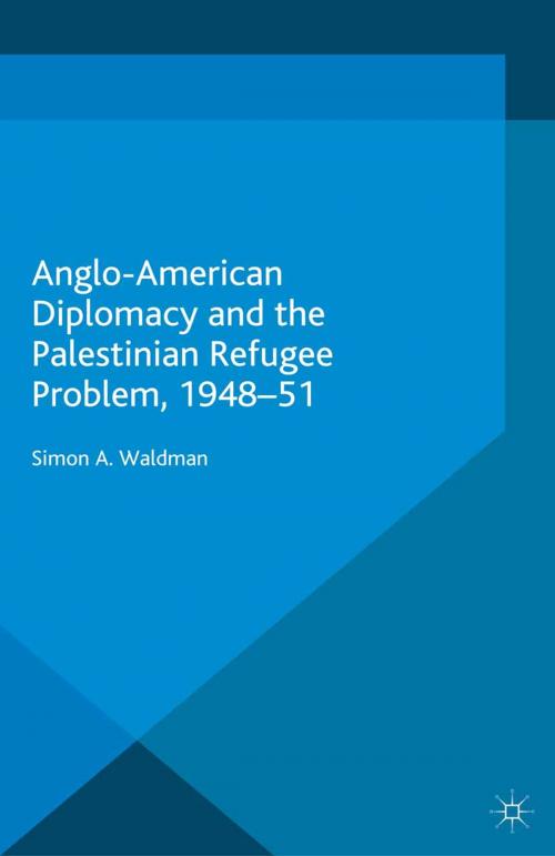 Cover of the book Anglo-American Diplomacy and the Palestinian Refugee Problem, 1948-51 by S. Waldman, Palgrave Macmillan UK