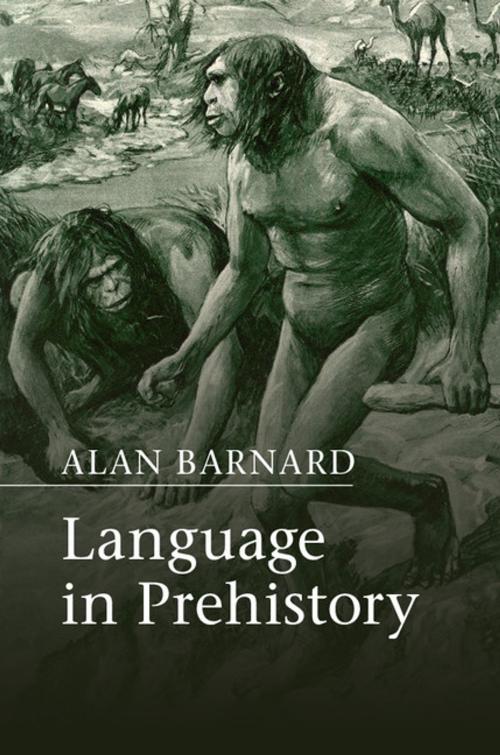 Cover of the book Language in Prehistory by Alan Barnard, Cambridge University Press