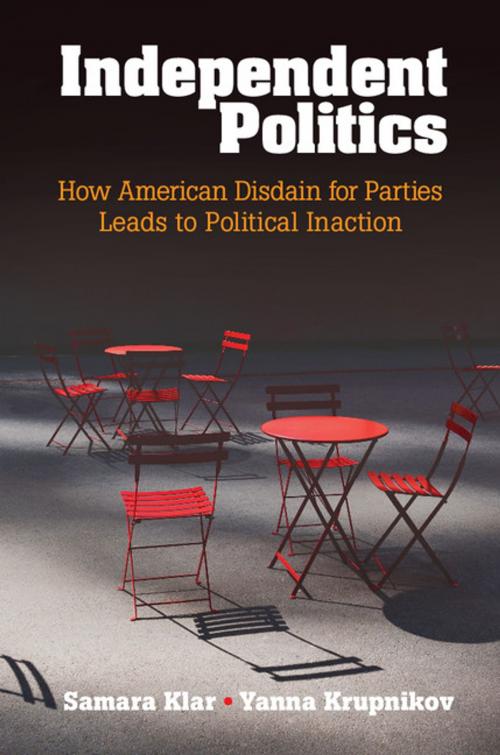 Cover of the book Independent Politics by Samara Klar, Yanna Krupnikov, Cambridge University Press