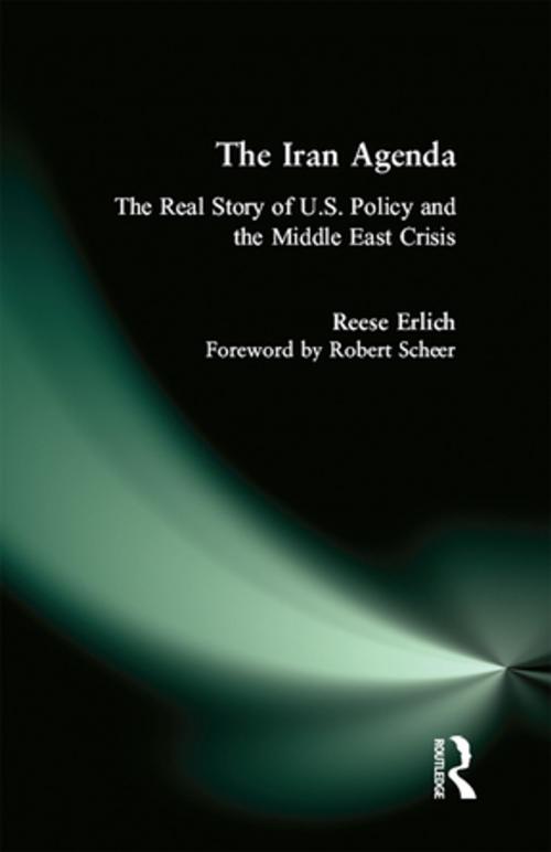 Cover of the book Iran Agenda by Reese Erlich, Robert Scheer, Taylor and Francis