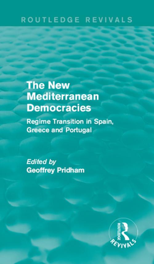 Cover of the book The New Mediterranean Democracies by , Taylor and Francis