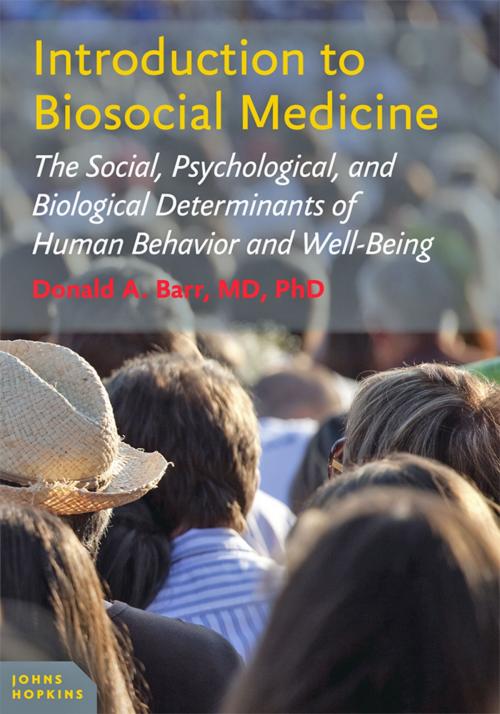 Cover of the book Introduction to Biosocial Medicine by Donald A. Barr, Johns Hopkins University Press