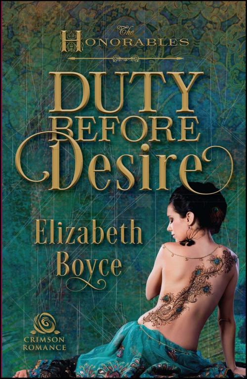 Cover of the book Duty Before Desire by Elizabeth Boyce, Crimson Romance