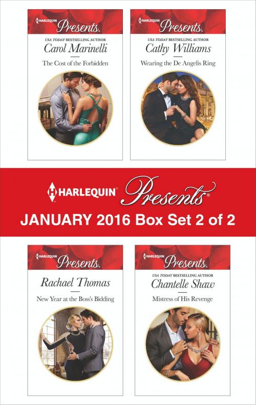 Cover of the book Harlequin Presents January 2016 - Box Set 2 of 2 by Carol Marinelli, Rachael Thomas, Cathy Williams, Chantelle Shaw, Harlequin