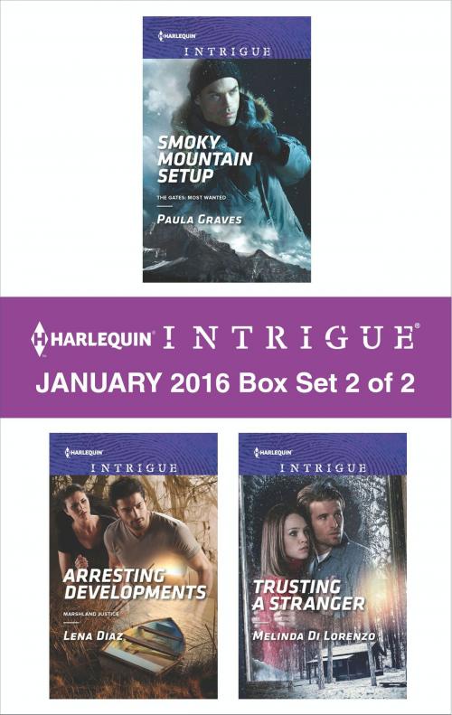 Cover of the book Harlequin Intrigue January 2016 - Box Set 2 of 2 by Paula Graves, Lena Diaz, Melinda Di Lorenzo, Harlequin