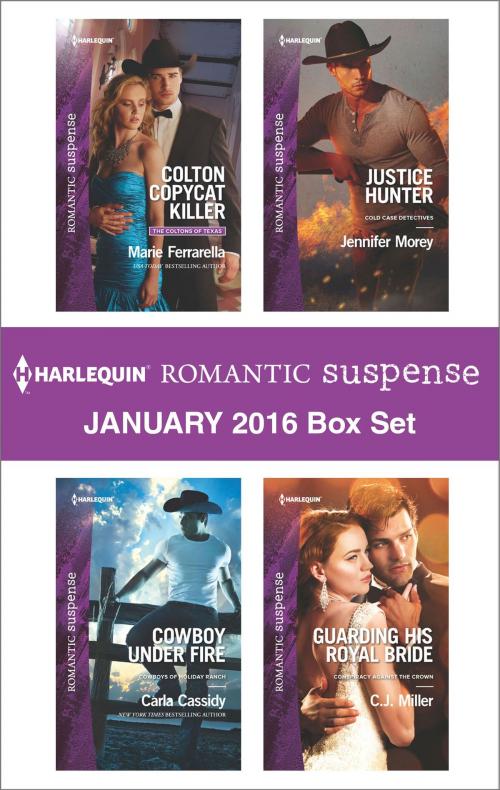Cover of the book Harlequin Romantic Suspense January 2016 Box Set by Marie Ferrarella, Carla Cassidy, Jennifer Morey, C.J. Miller, Harlequin