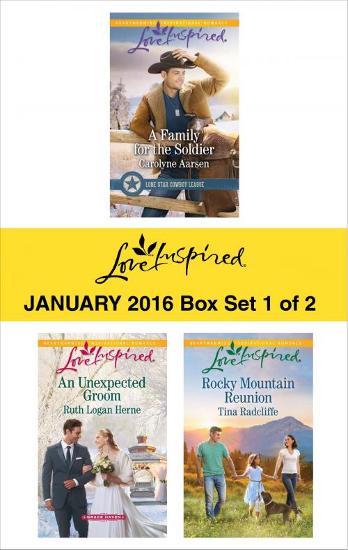 Cover of the book Love Inspired January 2016 - Box Set 1 of 2 by Carolyne Aarsen, Ruth Logan Herne, Tina Radcliffe, Harlequin