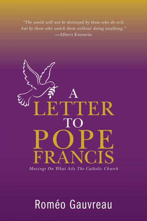 Cover of the book A Letter to Pope Francis by Roméo Gauvreau, FriesenPress