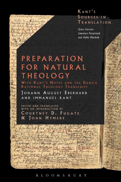Cover of the book Preparation for Natural Theology by Johann August Eberhard, Bloomsbury Publishing
