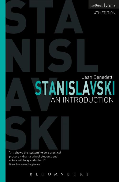 Cover of the book Stanislavski: An Introduction by Jean Benedetti, Bloomsbury Publishing