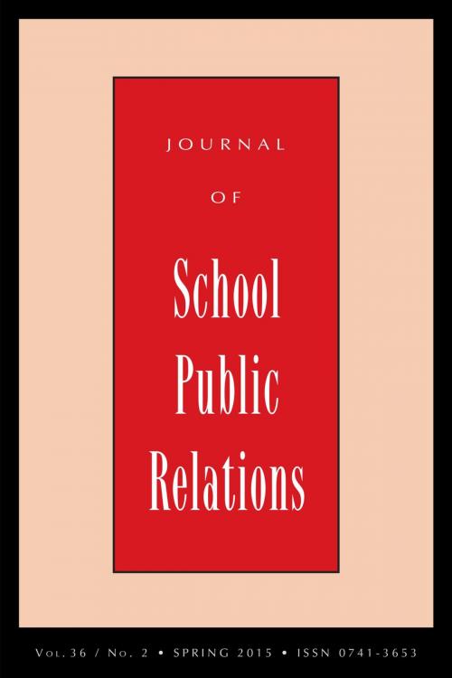 Cover of the book Jspr Vol 36-N2 by Journal of School Public Relations, Rowman & Littlefield Publishers