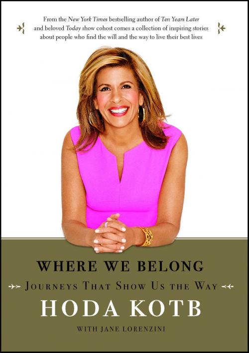 Cover of the book Where We Belong by Hoda Kotb, Simon & Schuster
