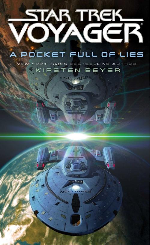 Cover of the book A Pocket Full of Lies by Kirsten Beyer, Pocket Books