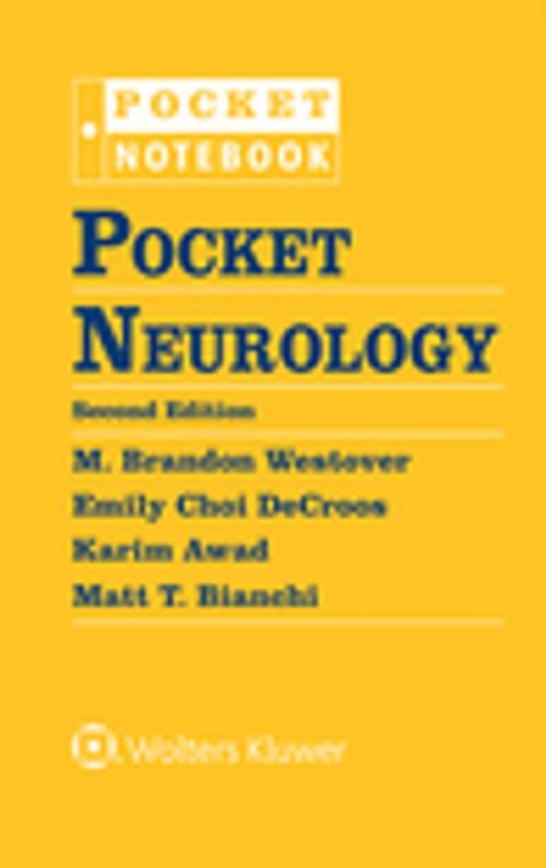 Cover of the book Pocket Neurology by M. Brandon Westover, Wolters Kluwer Health