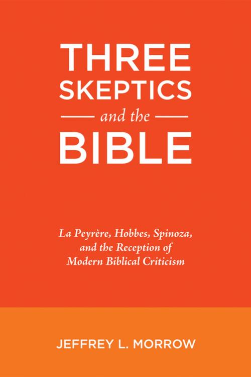 Cover of the book Three Skeptics and the Bible by Jeffrey L. Morrow, Wipf and Stock Publishers