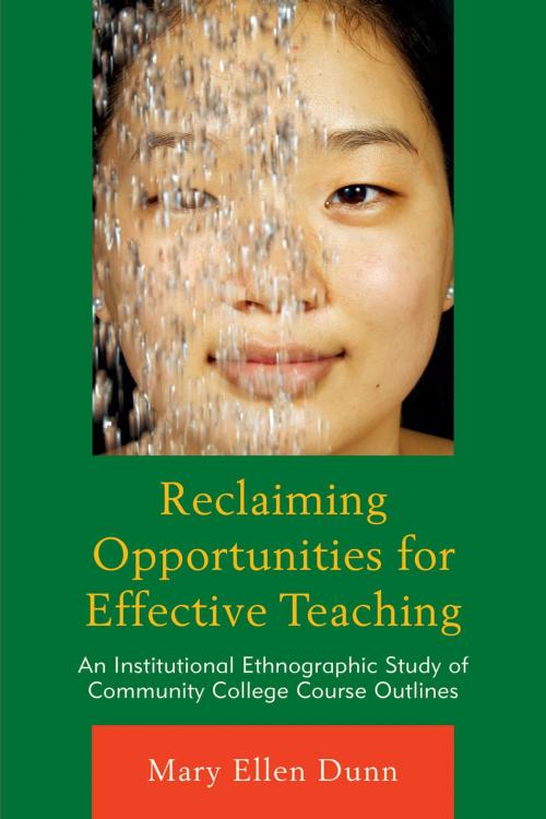 Cover of the book Reclaiming Opportunities for Effective Teaching by Mary Ellen Dunn, Lexington Books