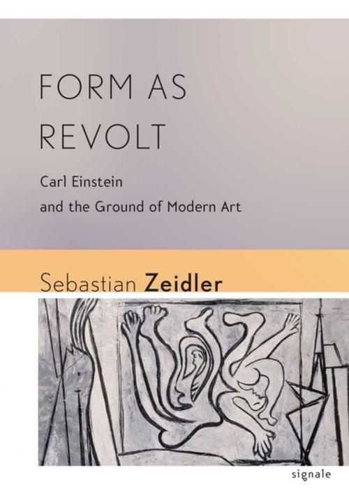 Cover of the book Form as Revolt by Sebastian Zeidler, Cornell University Press