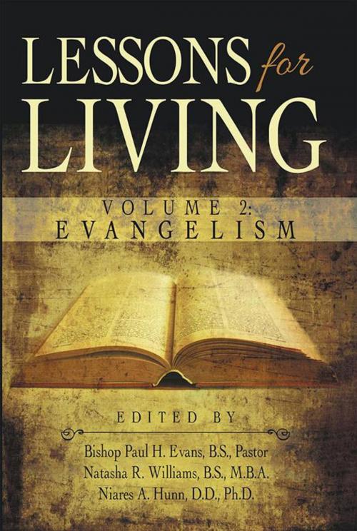 Cover of the book Lessons for Living by Bishop Paul H. Evans B.S. Pastor, WestBow Press