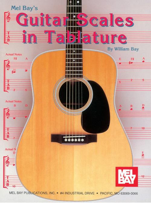 Cover of the book Guitar Scales in Tablature by William Bay, Mel Bay Publications, Inc.