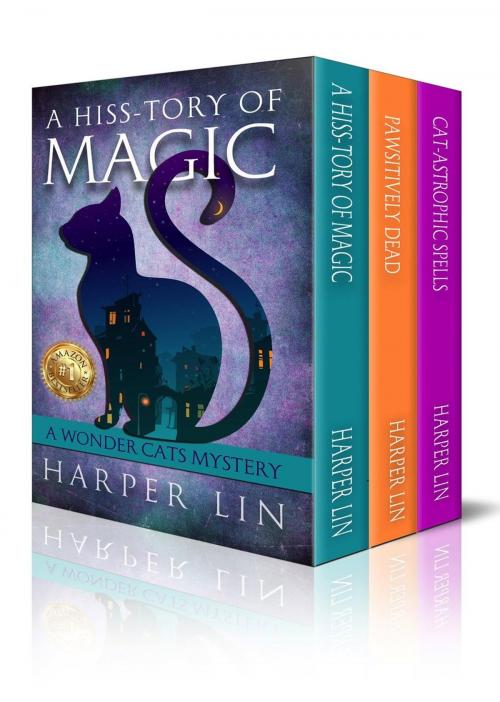 Cover of the book The Wonder Cats 3-Book Box Set: Books 1-3 by Harper Lin, Harper Lin Books