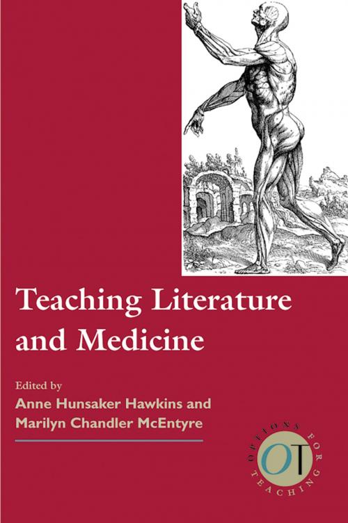 Cover of the book Teaching Literature and Medicine by , The Modern Language Association of America