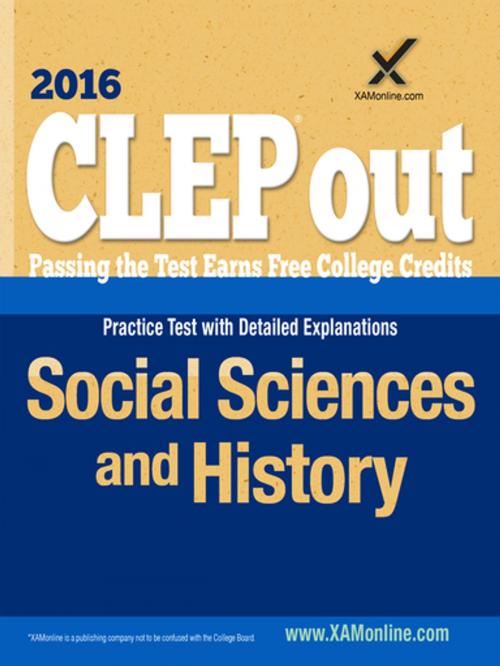Cover of the book CLEP Social Sciences and History by Sharon A Wynne, XAMOnline