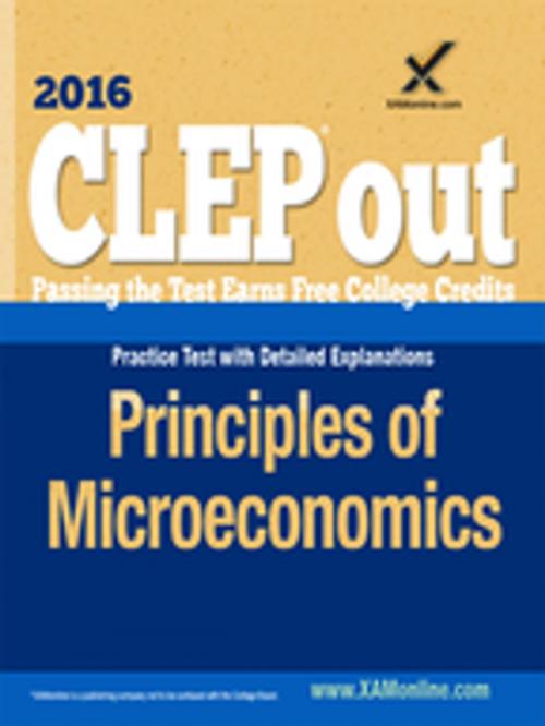 Cover of the book CLEP Principles of Microeconomics by Sharon A Wynne, XAMOnline