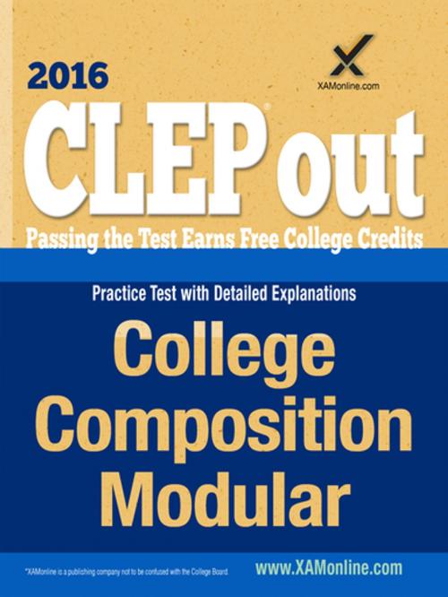 Cover of the book CLEP College Composition Modular by Sharon A Wynne, XAMOnline