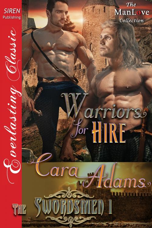 Cover of the book Warriors for Hire by Cara Adams, Siren-BookStrand