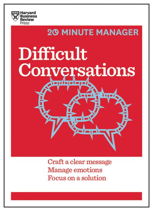 Cover of the book Difficult Conversations (HBR 20-Minute Manager Series) by Harvard Business Review, Harvard Business Review Press