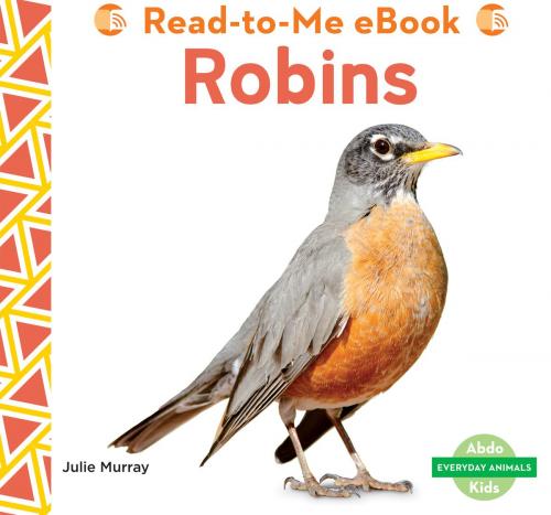 Cover of the book Robins by Julie Murray, ABDO