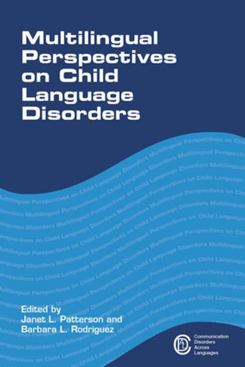Cover of the book Multilingual Perspectives on Child Language Disorders by , Channel View Publications