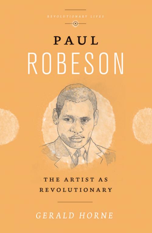 Cover of the book Paul Robeson by Gerald Horne, Pluto Press