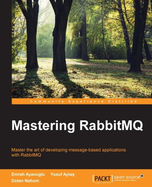 Cover of the book Mastering RabbitMQ by Emrah Ayanoglu, Yusuf Aytas, Dotan Nahum, Packt Publishing