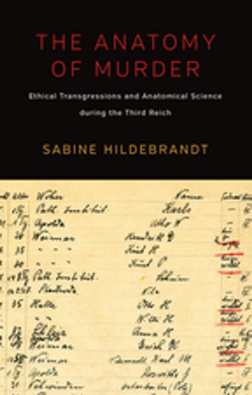 Cover of the book The Anatomy of Murder by Sabine Hildebrandt, Berghahn Books