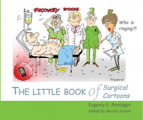 Cover of the book The little book of surgical cartoons by Evgeniy  E. Perelygin, Moshe Schein, tfm Publishing Ltd