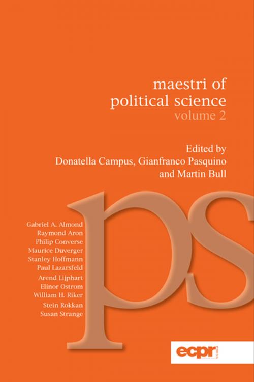Cover of the book Maestri of Political Science by , Rowman & Littlefield International