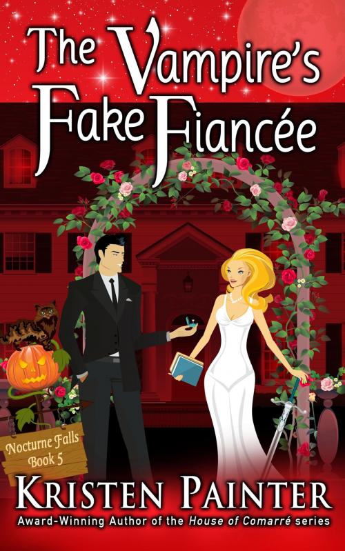 Cover of the book The Vampire's Fake Fiancee by Kristen Painter, Sugar Skull Books