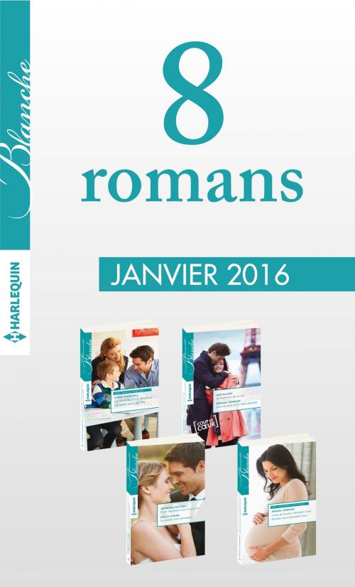 Cover of the book 8 romans Blanche (n°1250 à 1253 - janvier 2016) by Collectif, Harlequin