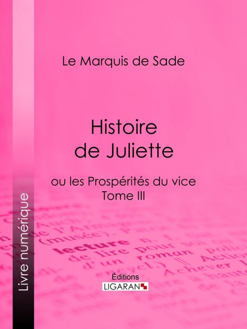 Cover of the book Histoire de Juliette by Marquis de Sade, Ligaran, Ligaran