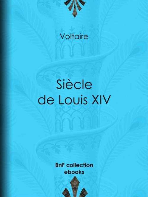 Cover of the book Siècle de Louis XIV by Voltaire, Louis Moland, BnF collection ebooks
