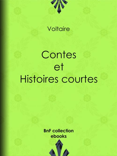 Cover of the book Contes et histoires courtes by Voltaire, BnF collection ebooks
